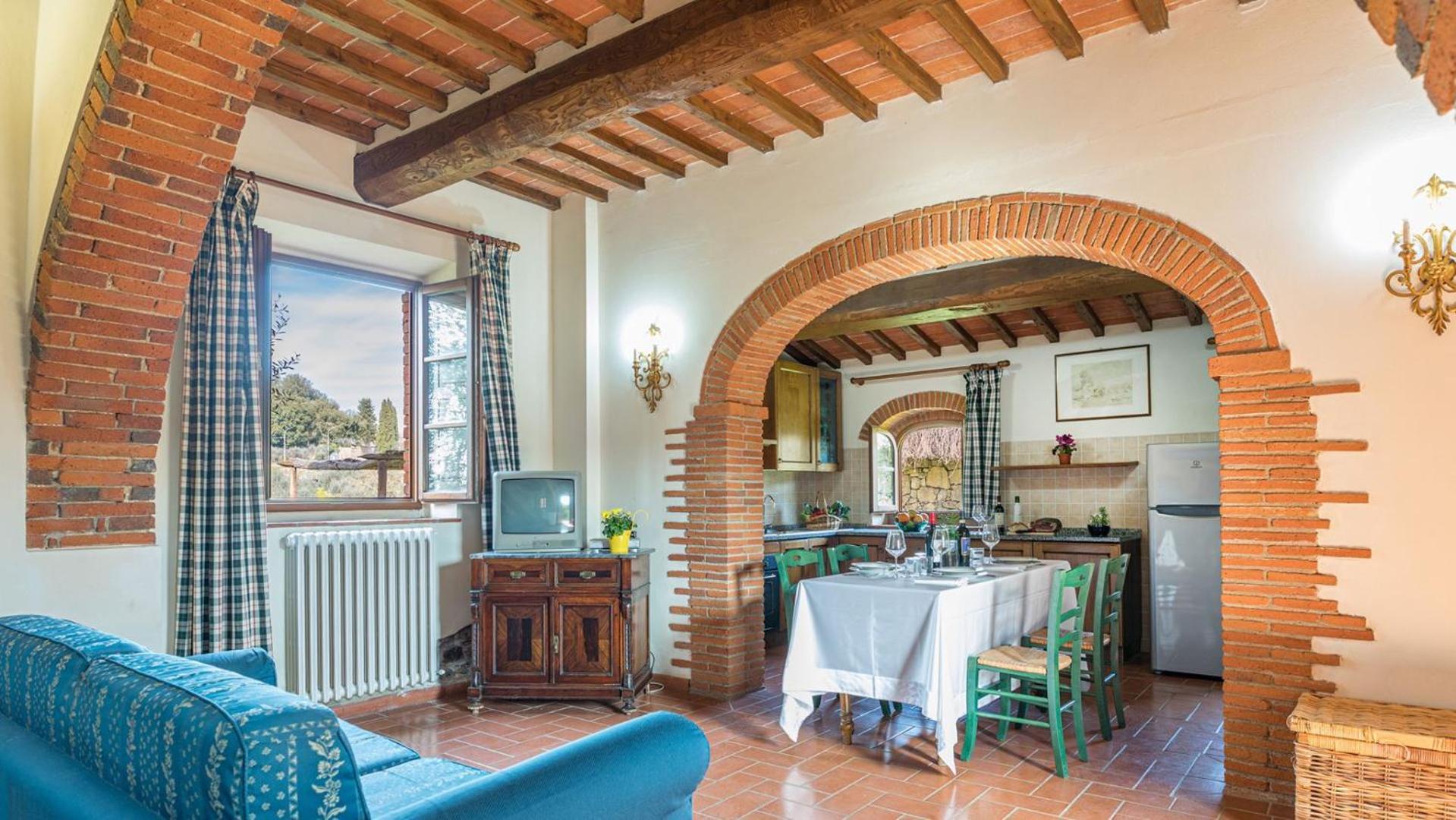 Апартаменти Casale Presciano Pergine Valdarno Номер фото