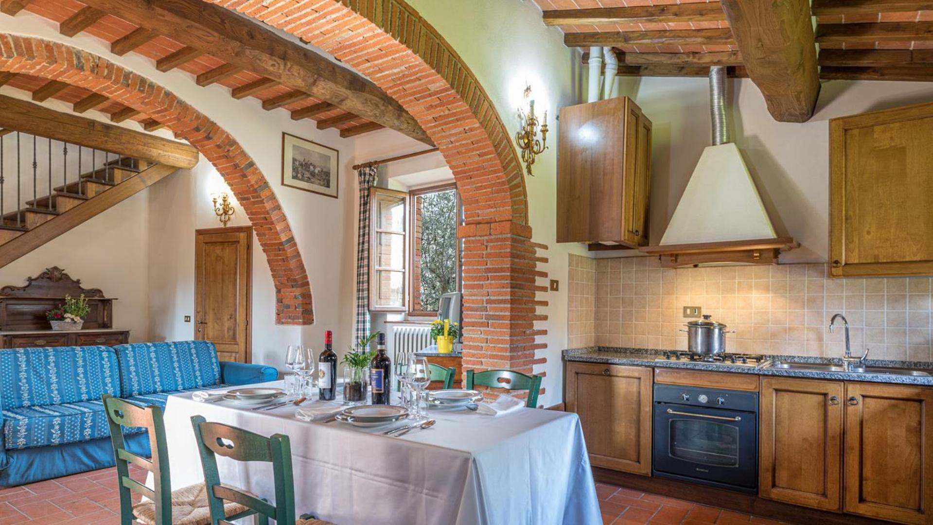 Апартаменти Casale Presciano Pergine Valdarno Номер фото